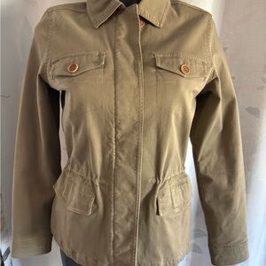 Eddie Bauer Khaki Utility Jacket for Women